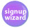 signup wizard